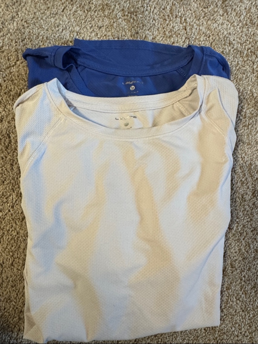 Set of 2 Workout short sleeve tops